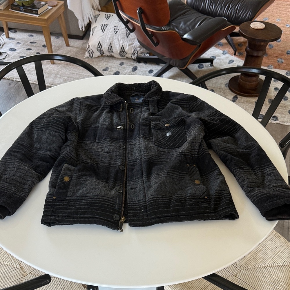 Roark Brown Fleece Jacket